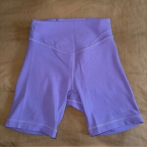 Align Curve Seam High Rise Shorts 6 inch